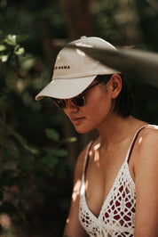 Beige Denim Cap - Fur Mama