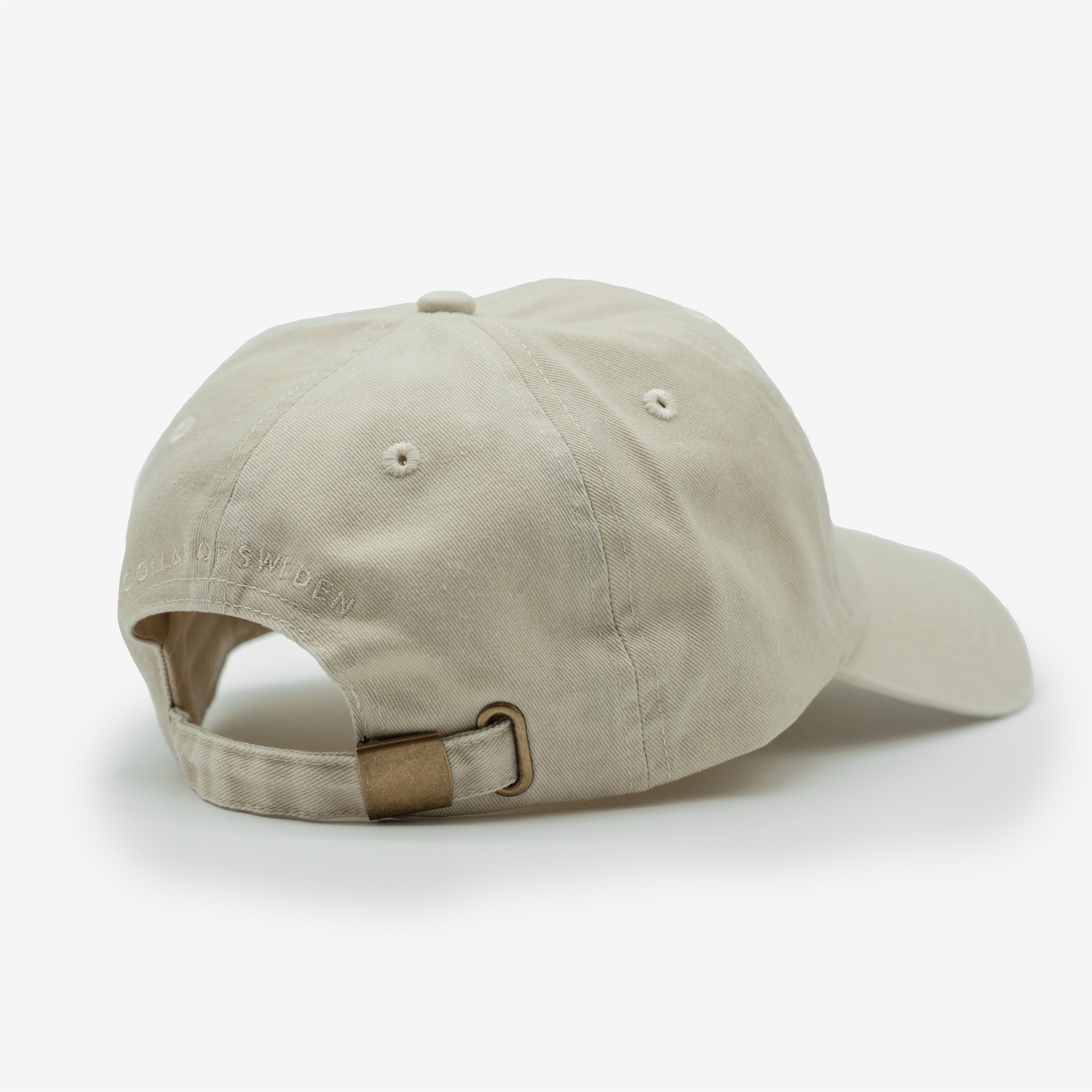 Beige Denim Cap - Dogs & Wine Make Everything Fine