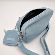 Denim Dog Walking Bag - Crossbody