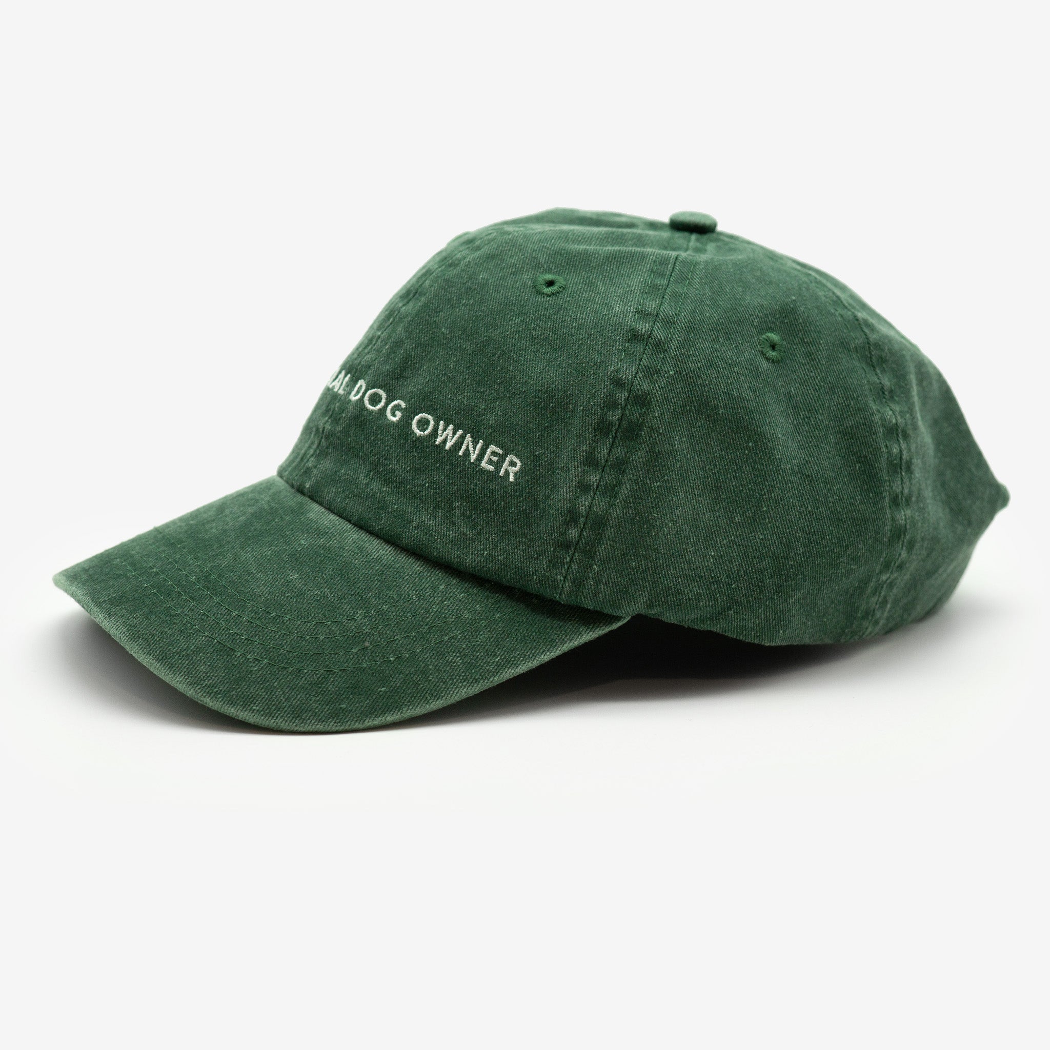Green Denim Cap - Anti-Social Dog Owner