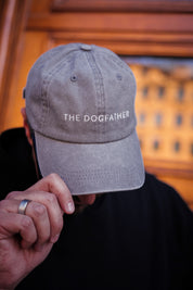 Siv denim kapa s šiltom - The Dogfather 