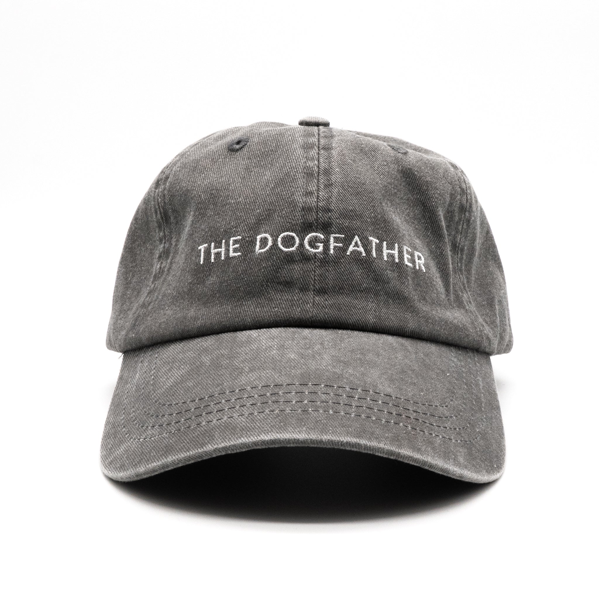 Siv denim kapa s šiltom - The Dogfather 