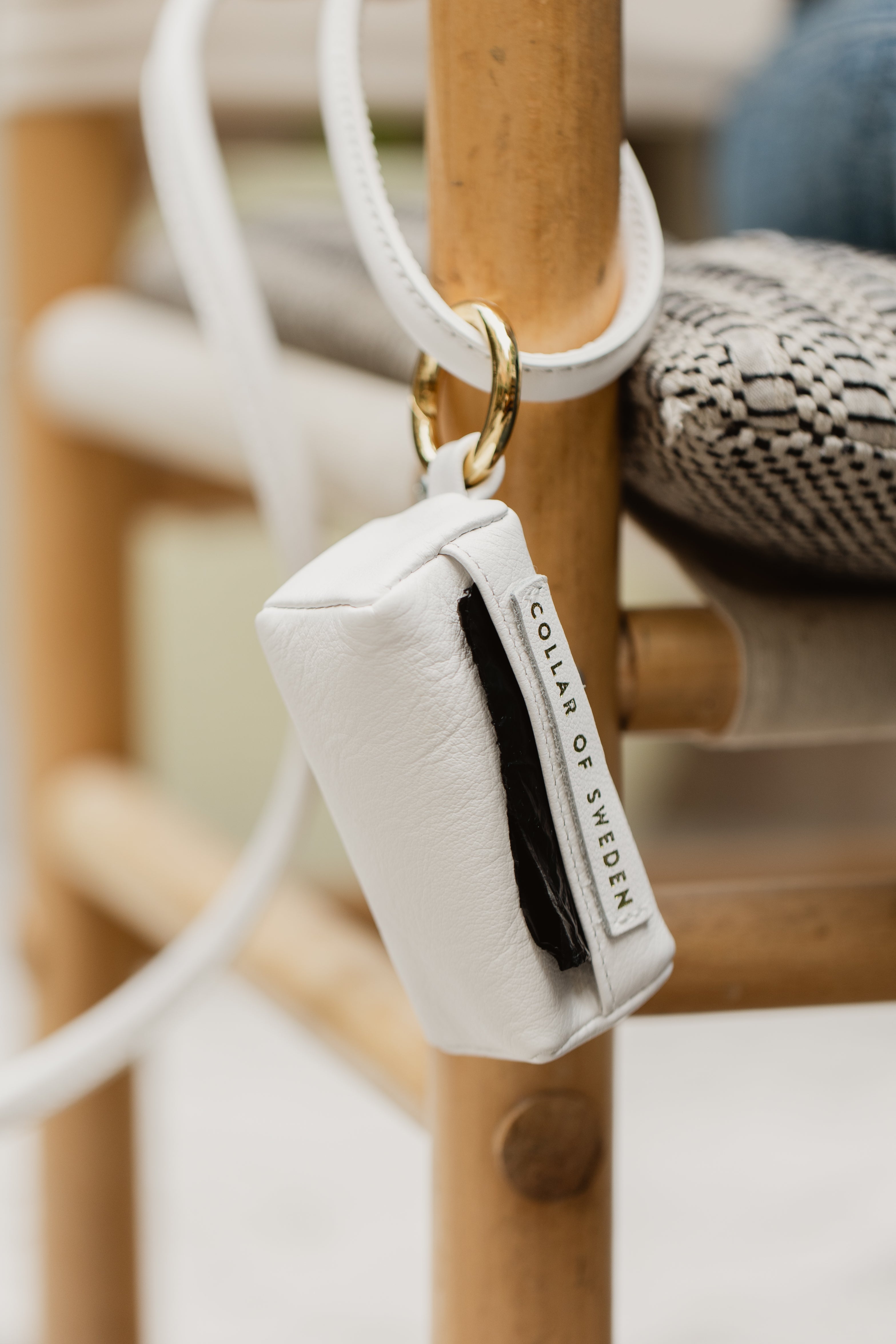 White Poop Bag Holder