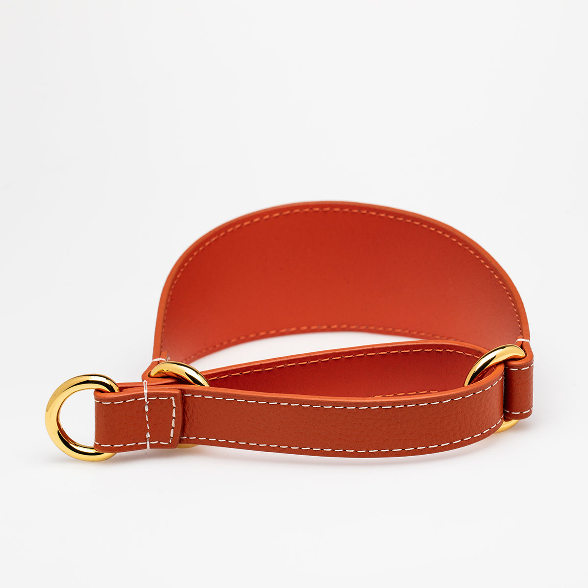 image - Cognac Leather Martingale Medium Wide